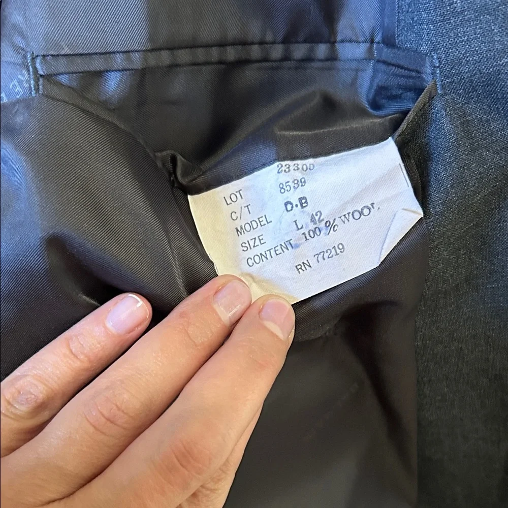 Pierre Balmain blazer vintage in size 42L 100% wool